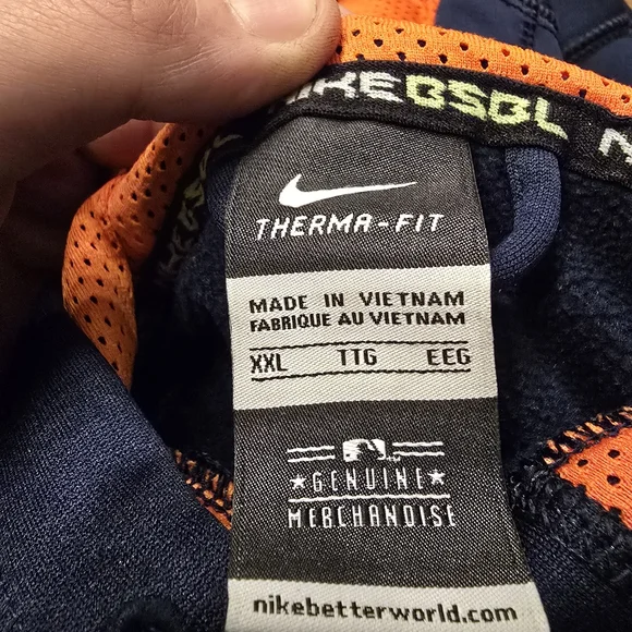 Nike Therma-Fit Detroit Tigers MLB Hooded Pullover Sweater Men's XXL - Picture 7 of 9